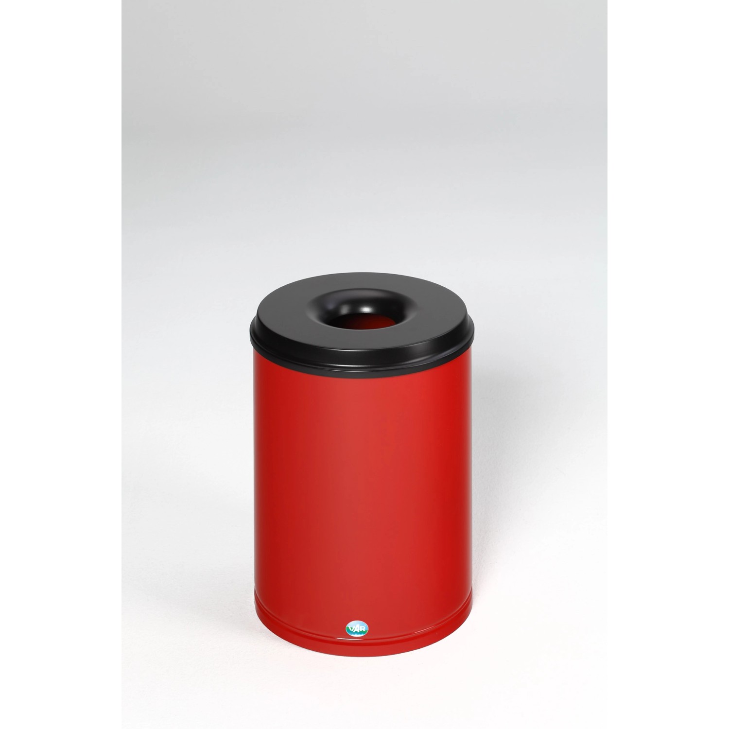 PROREGAL Selbstlöschender Papierkorb 50 Liter HxBxT 53 x 37 x 37 cm Verzink günstig online kaufen