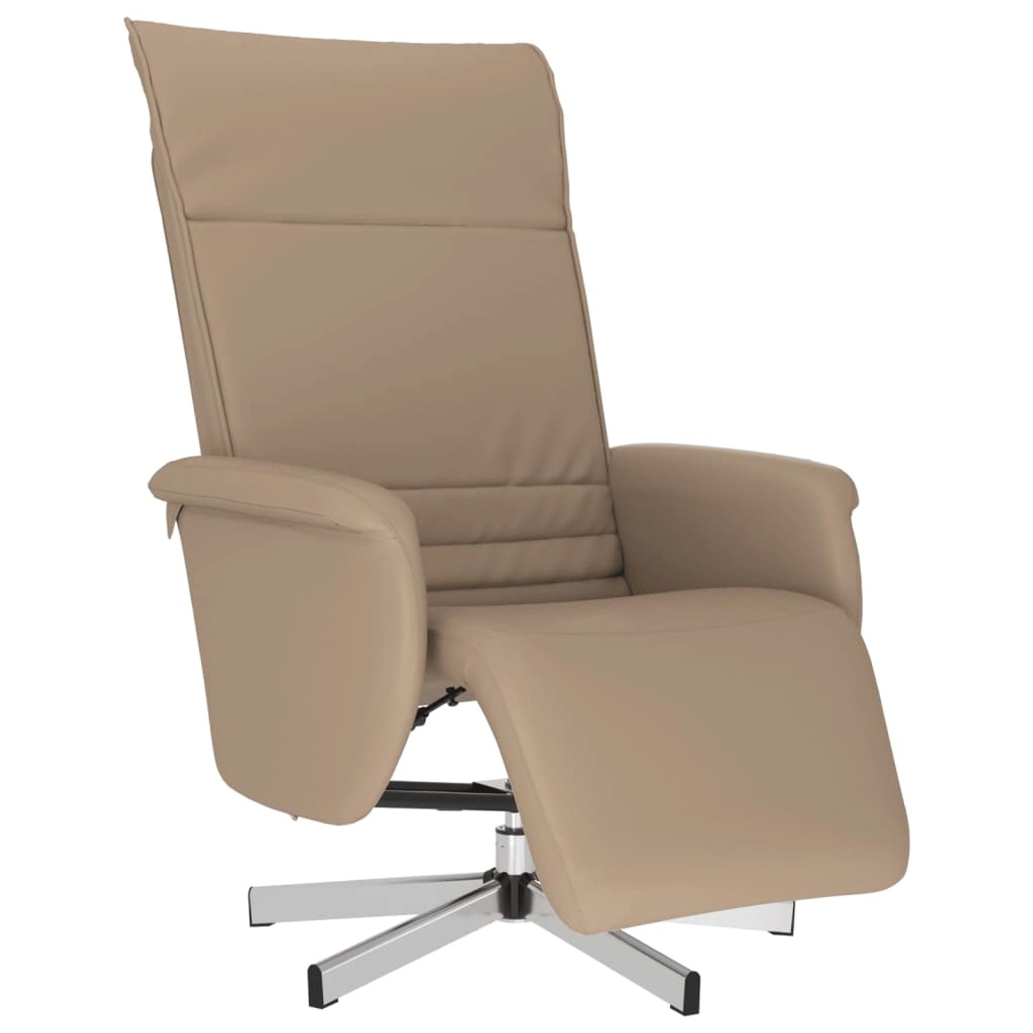vidaXL Relaxsessel mit Fußteil Cappuccino-Braun Kunstleder 356644 günstig online kaufen