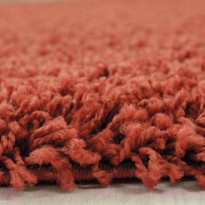 Ayyildiz Hochflorteppich Life 1500 Terrakotta Ø 160 cm
