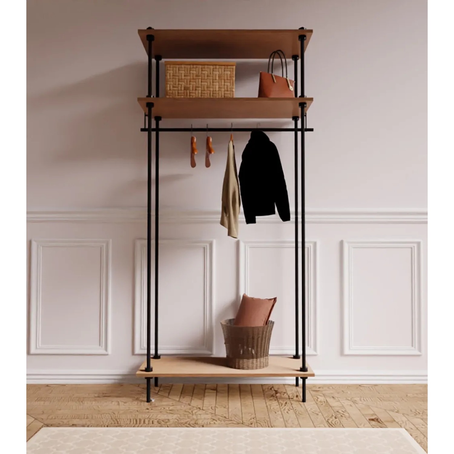 AR Shelving Garderobe AR Deco 185 x 85 x 35 cm Nebraska kaufen bei OBI