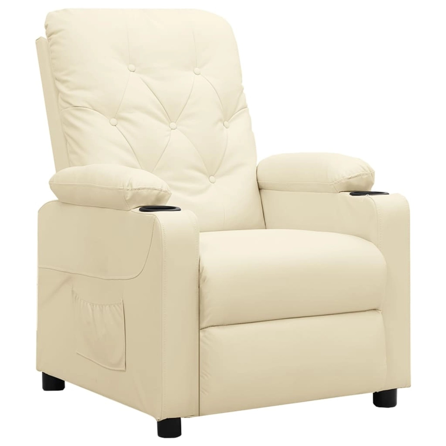 vidaXL Relaxsessel Creme Kunstleder 339125 günstig online kaufen