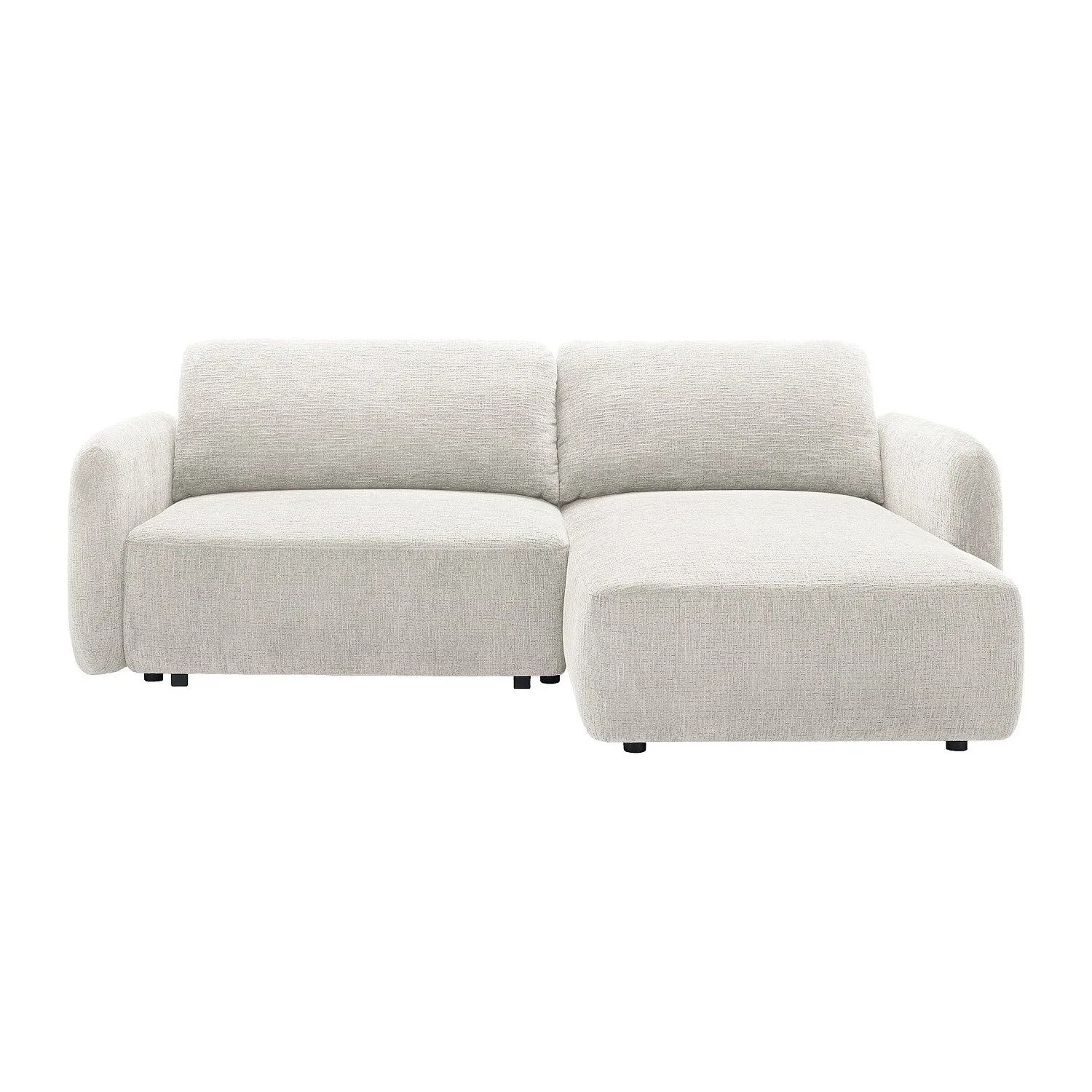 Vente-unique Schlafsofa Plufati Gebrochenes Weiß 230 cm