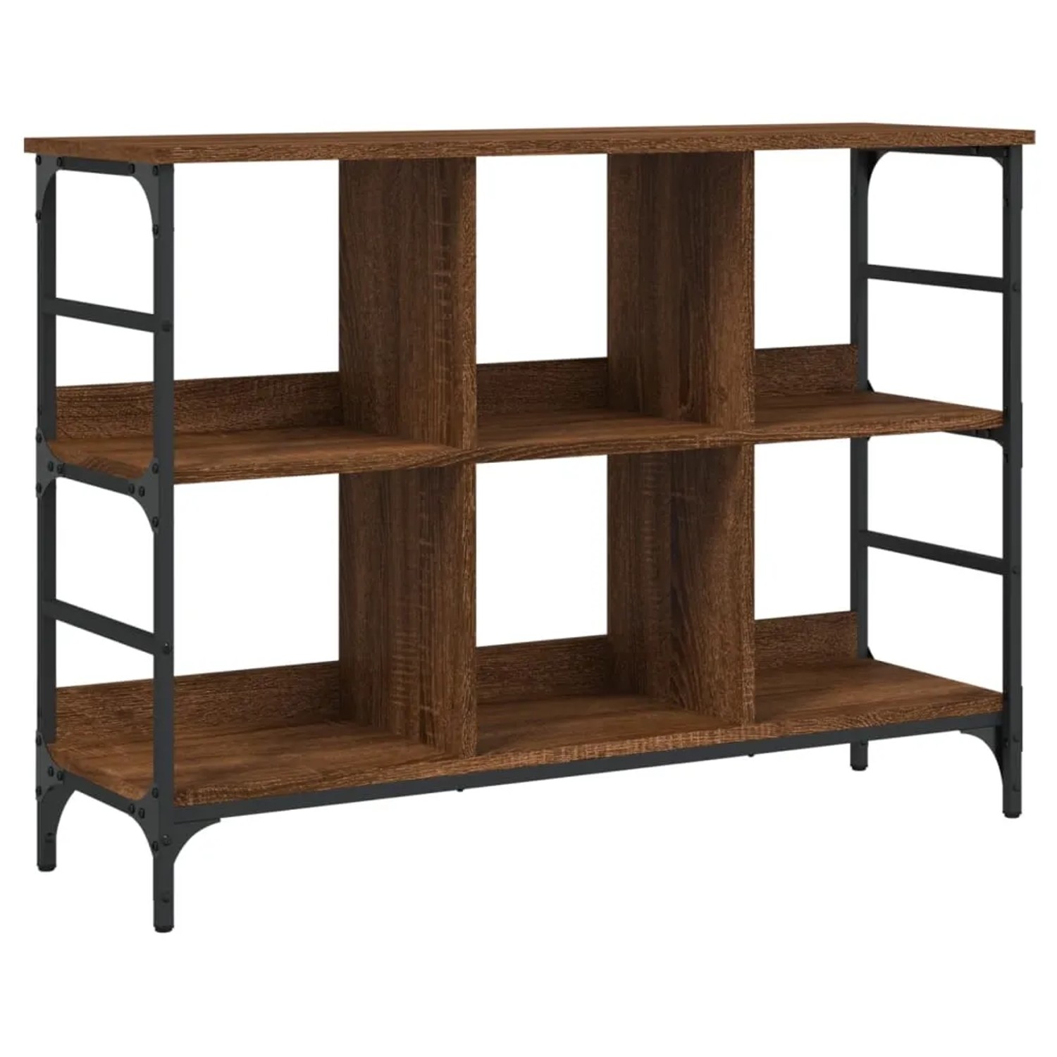 vidaXL Sideboard Braun Eichen-Optik 102x32x73,5 cm Holzwerkstoff 837726