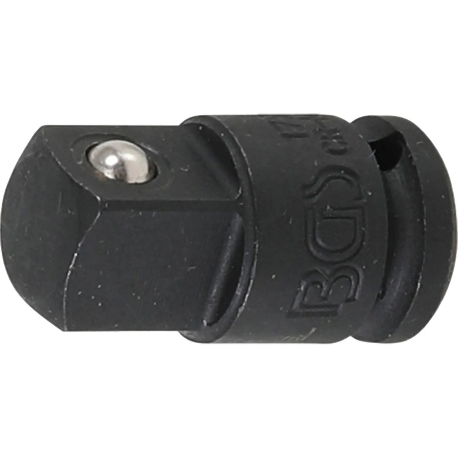 BGS Kraft Steckschlüssel Adapter Innenvierkant 6 3 Mm  1 4 Zoll  Außenvierkant 10 Mm  3 8 Zoll  172