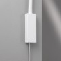 Detailaufnahme: Weißer Fischer & Honsel LED-Wandspot Sten, flexible Leselampe für die Wand.