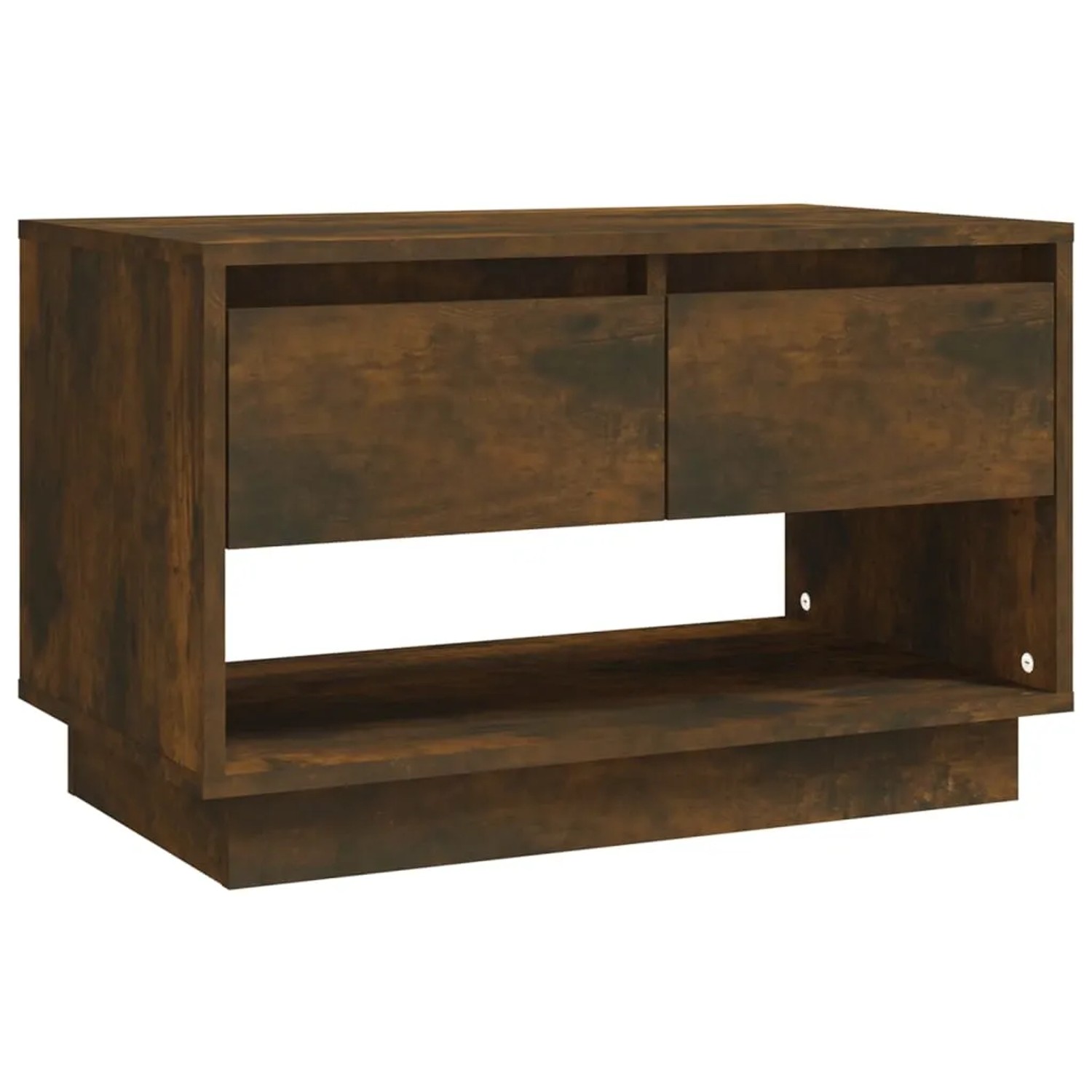 vidaXL TV-Schrank Räuchereiche 70x41x44 cm Holzwerkstoff 812975