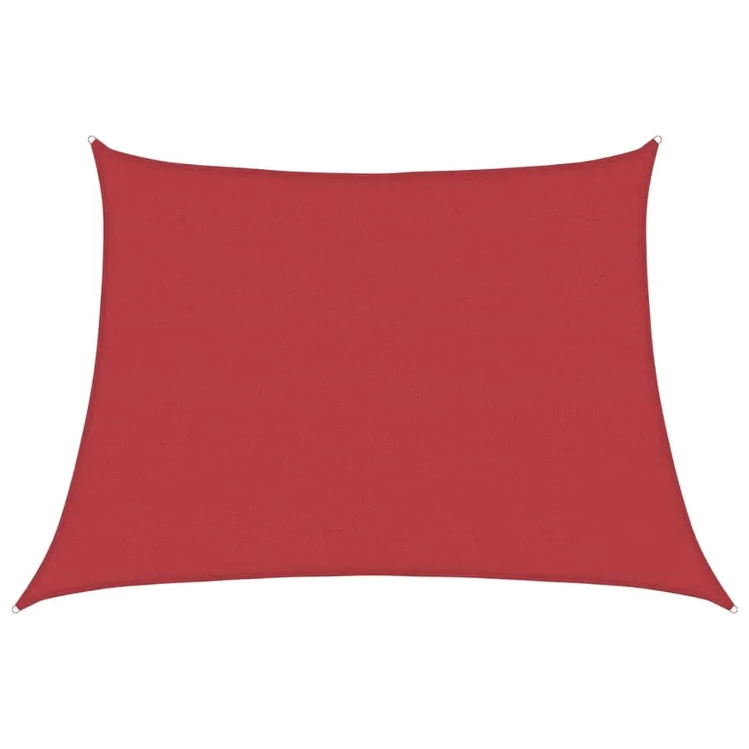 Furnicato Sonnensegel 160 G M² Rot 4 5x3 M Hdpe