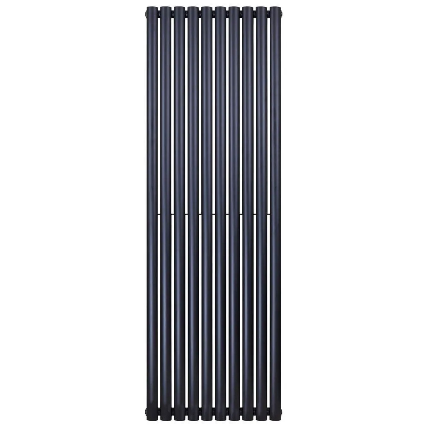 Belrad Paneel Heizkörper Vertikal Doppellagig Schwarz Matt 1800x590 HxB 205 günstig online kaufen