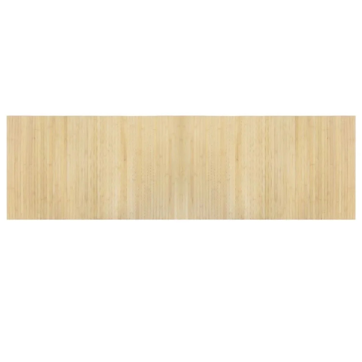 vidaXL Teppich Rechteckig Hell Natur 60x200 cm Bambus 376717 günstig online kaufen