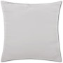 Bestlivings Kissenhülle Ellen, 80x80 cm, hellgrau, für Sitzkissen & Gartenstuhlauflagen.