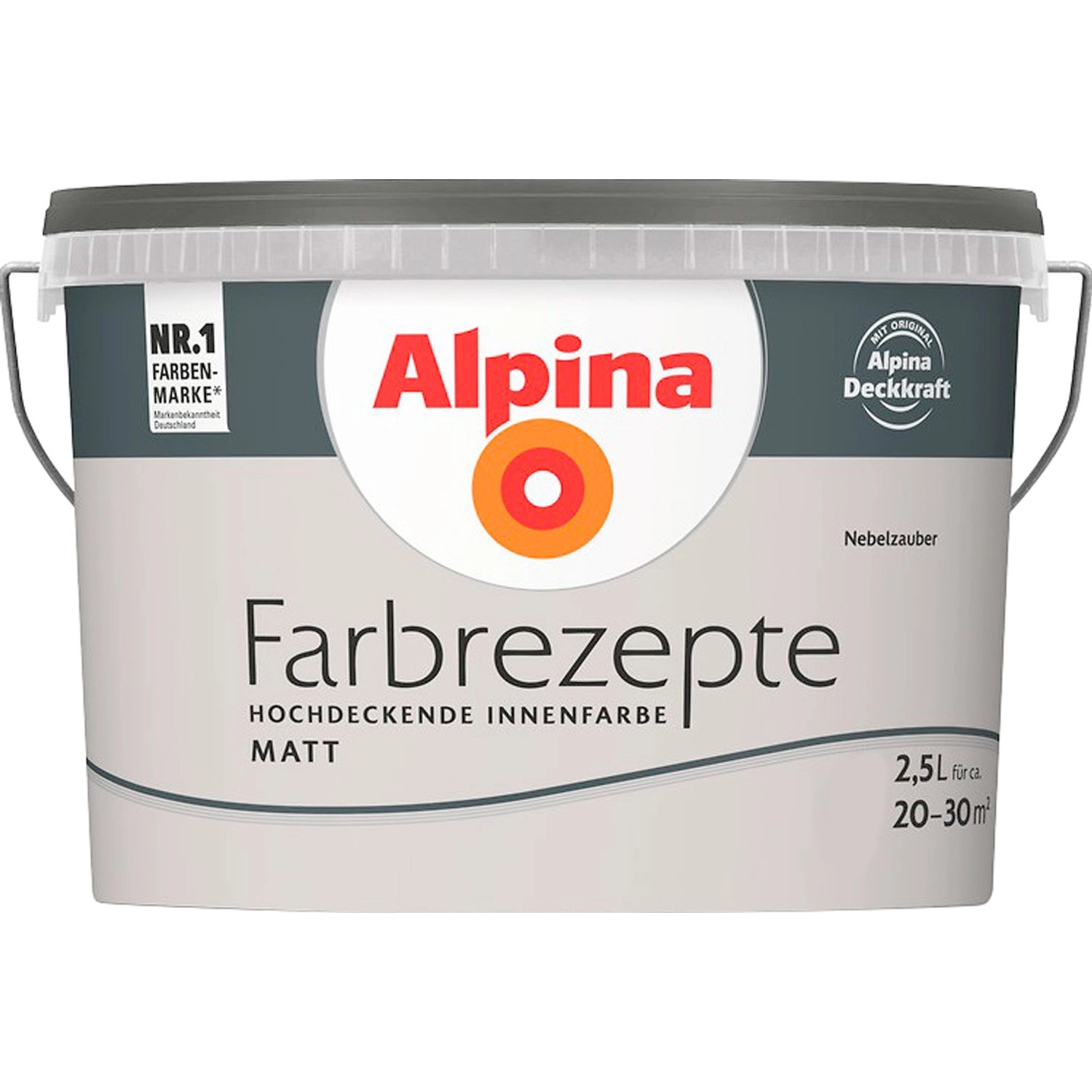 Alpina Farbrezepte Nebelzauber matt 2,5 Liter