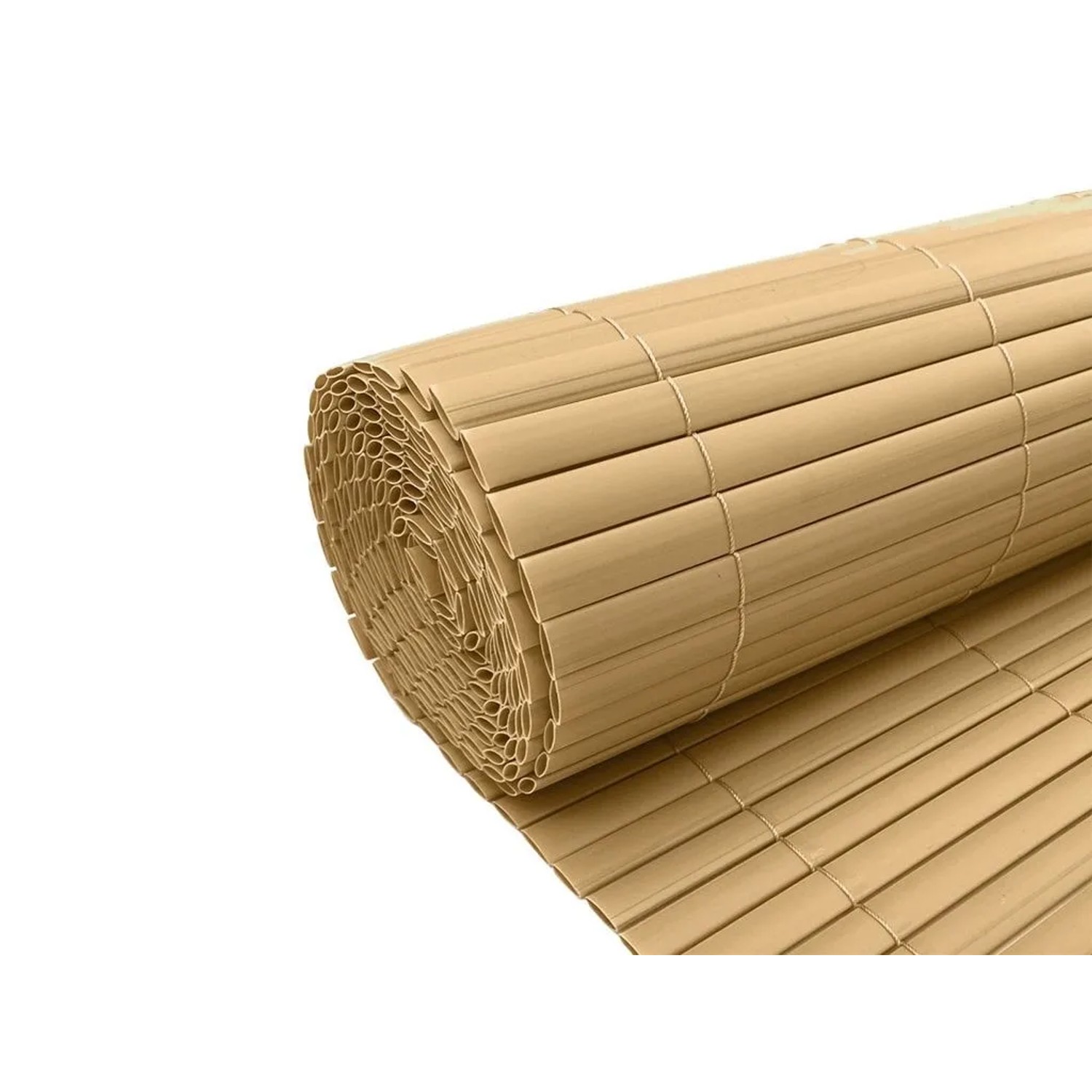 Outgarden PVC-Sichtschutzzaun Sichtschutzmatte Beige 300 x 200 cm