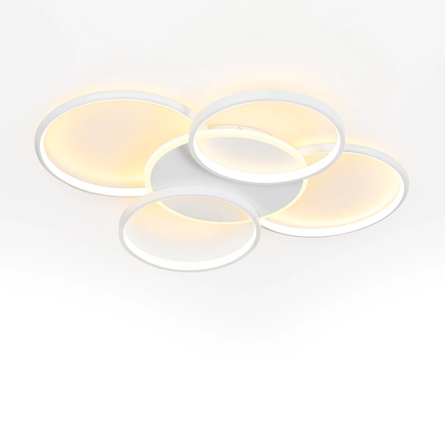 NETTLIFE LED Deckenleuchte aus Metall L67Weiß