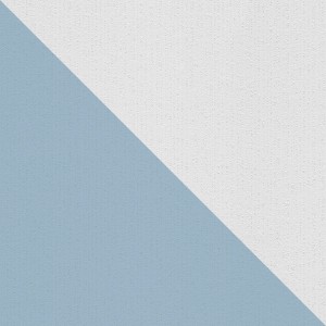 PROFHOME Struktur Tapete, Uni, matt weiß und blau, überstreichbar, Vliestapete.