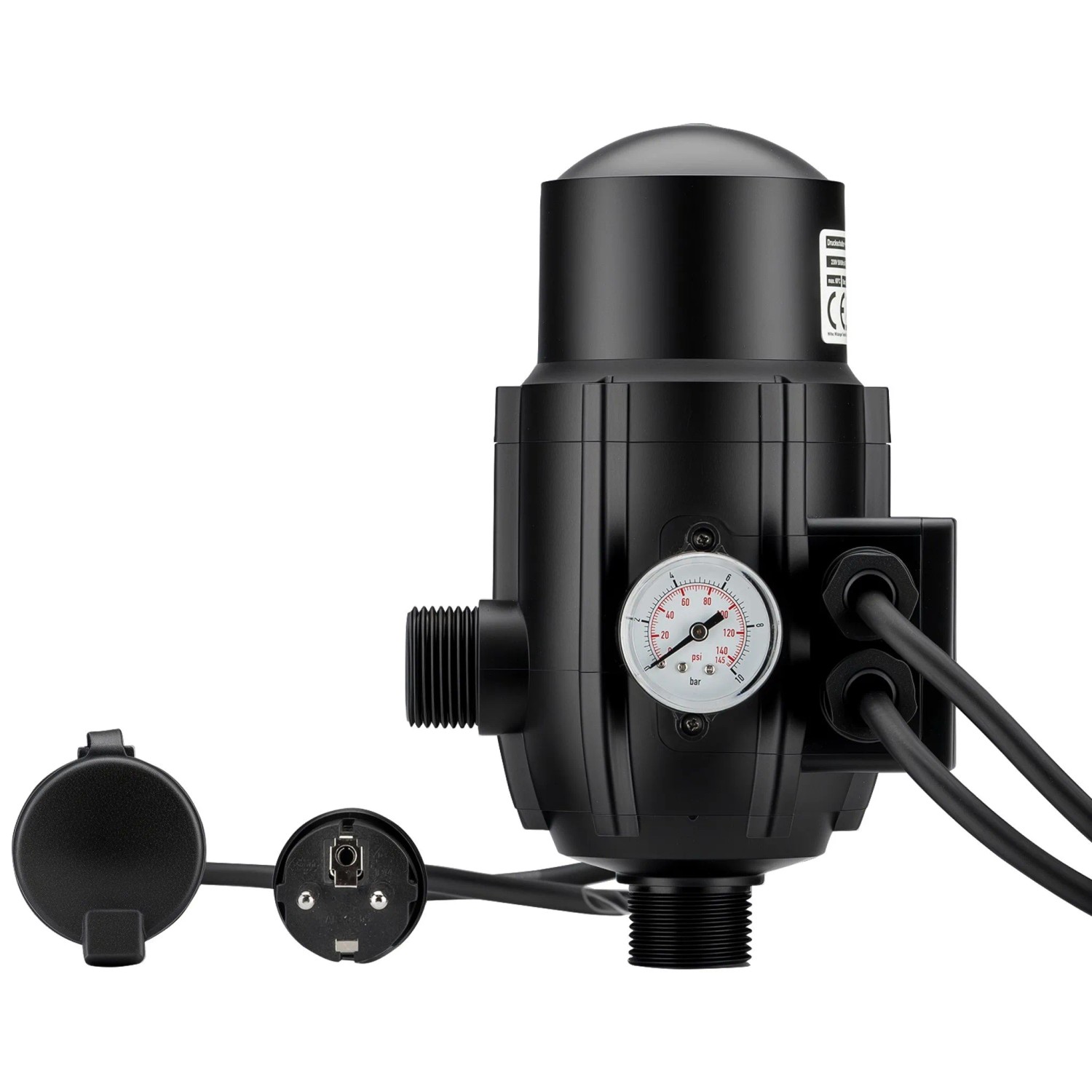Wiltec Druckschalter Kabel SKD-2D 230V 1-phasig Pumpensteuerung Hauswasserwerk