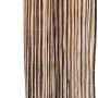 Floraworld Sichtschutzmatte aus Weide, Bi-Color, 3x1,8m, gerollt und aufgestellt.