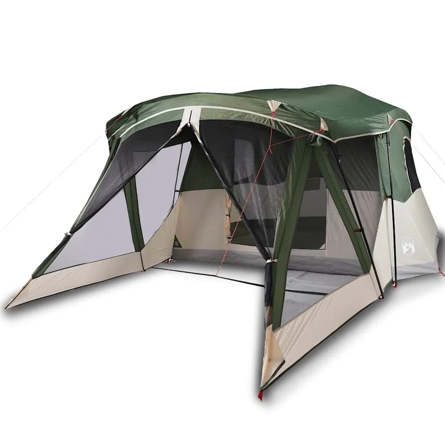 Furnicato Campingzelt Kabine 515 X 370 X 220 Cm Grün