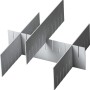 Weißer Eurobox-System Abtrenner (55,4x26cm) zur Unterteilung von Aufbewahrungsboxen.