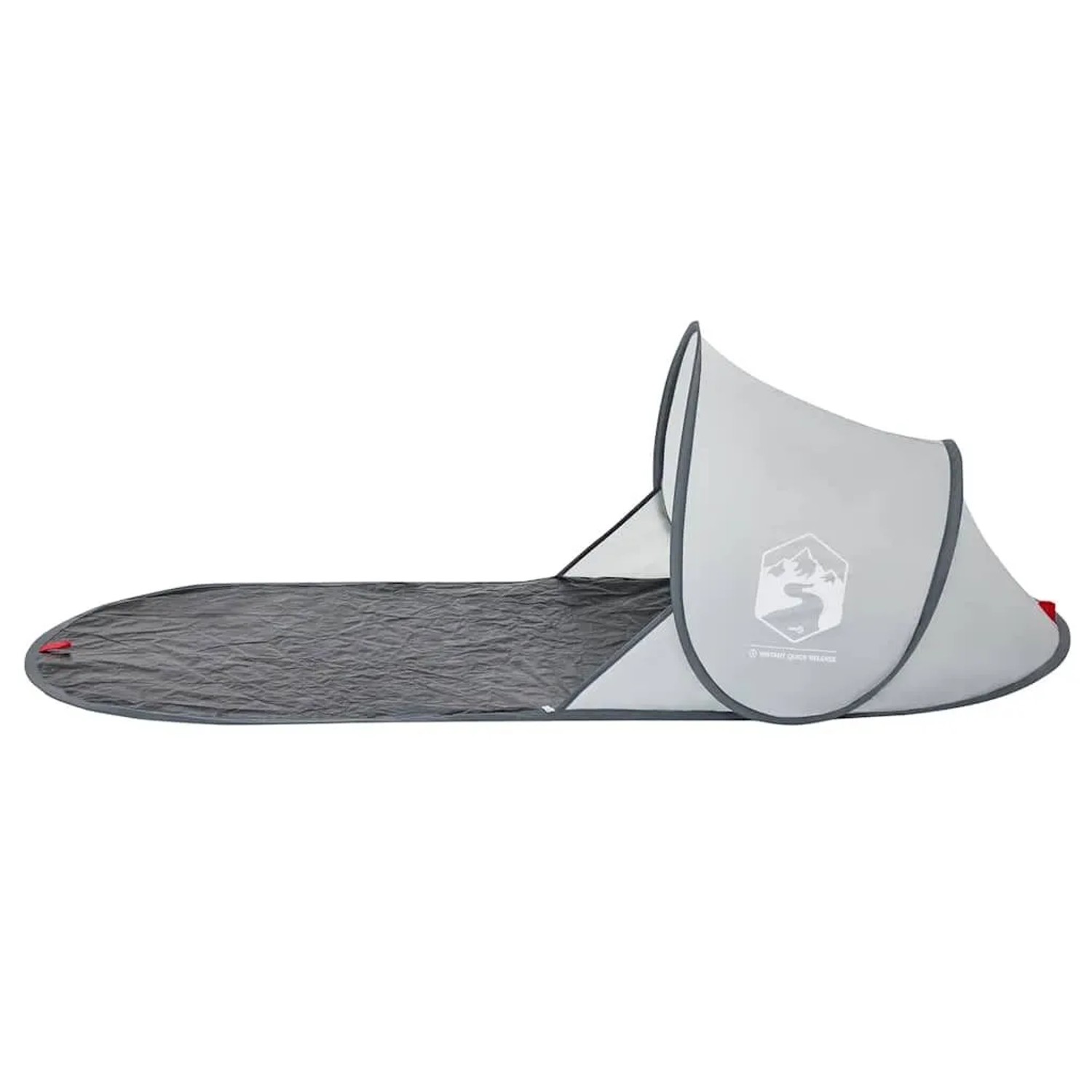 vidaXL Strandzelt Grau Pop-Up Wasserdicht 4004157_6