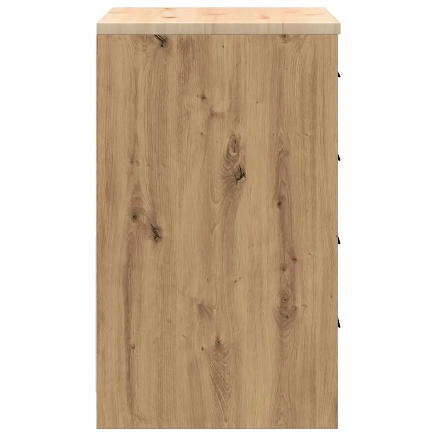 vidaXL Garagen-Aufbewahrungsschrank Artisan-Eiche Massivholz Kiefer 860606_7