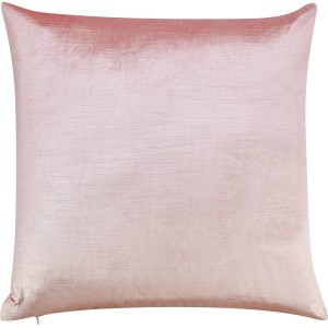 Quadratisches Kissen 45x45 cm in Rosé. Dekokissen für Sofa und Bett.