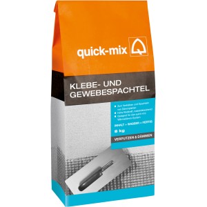 Quick-Mix Klebe- und Gewebespachtel, 8 kg Sack für Vollwärmeschutz-Systeme.
