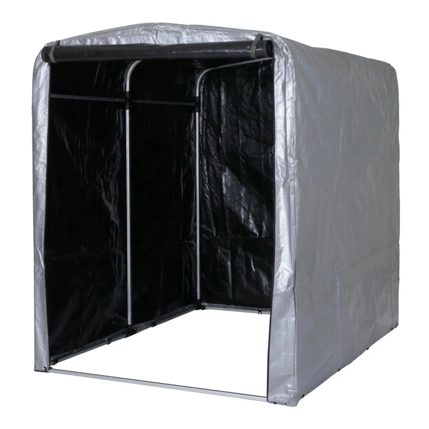 MCW Fahrradgarage N61 201x157x201cm Silber