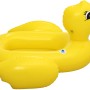 Gelbes Bestway Kinder-Schlauchboot Ente mit Lautsprecher für Badespaß im Pool.