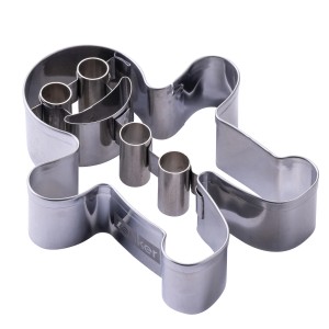 Zenker Ausstecher Lebkuchenmann Silber