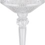 Globo LED-Tischleuchte Kristall, ø 12 cm, 26 cm hoch. Dekorative Außenleuchte mit Touchdimmer.