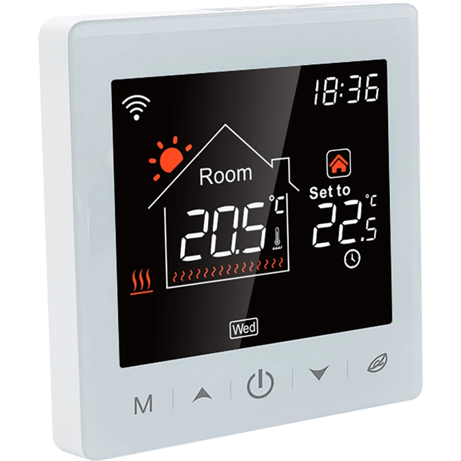 Perobe Raumthermostat Fußbodenheizung WiFi-Smart 230 V