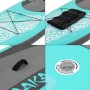 Detailansicht des türkis ECD Germany Stand Up Paddle Boards Makani, Wassersport.