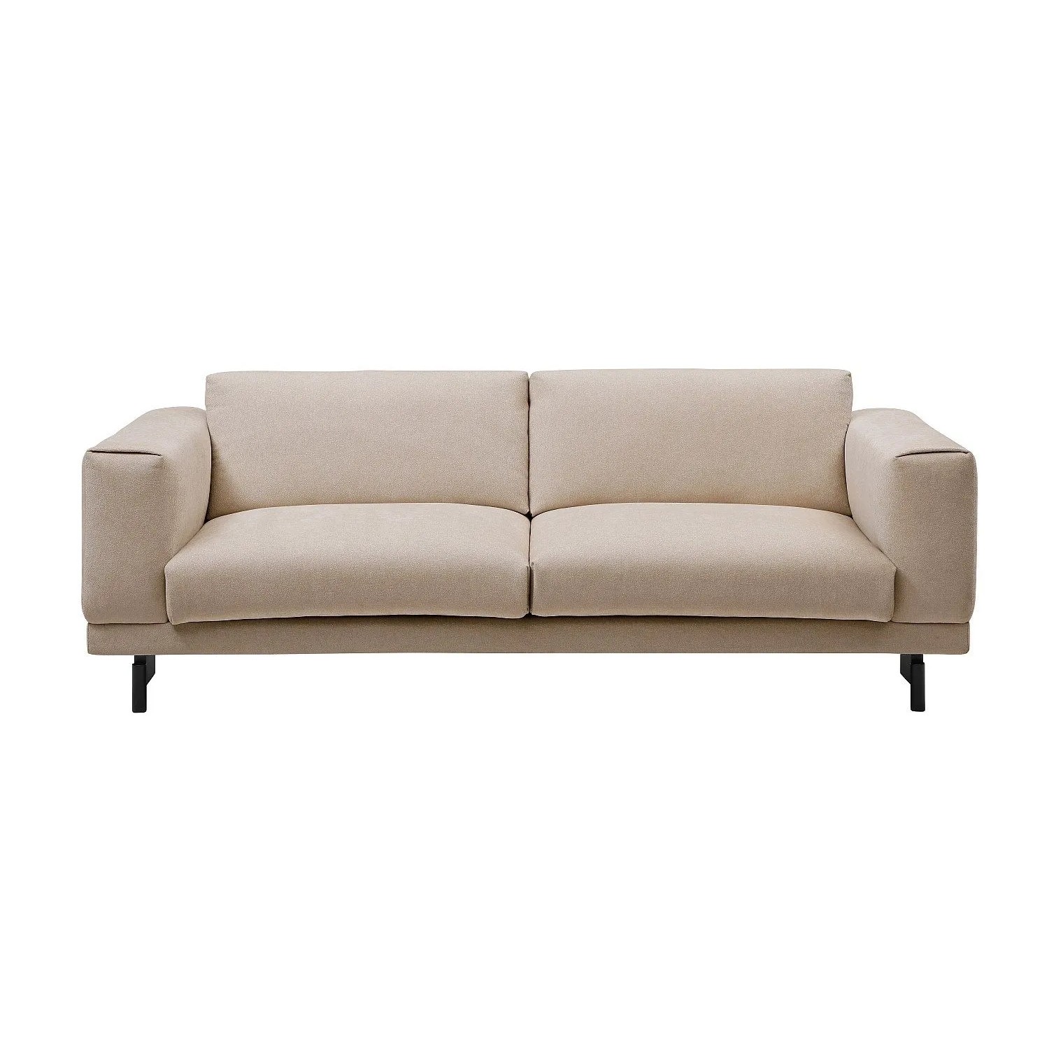 Vente-unique Sofa Ohne Schlafmöglichkeit Dembola Beige 220 cm