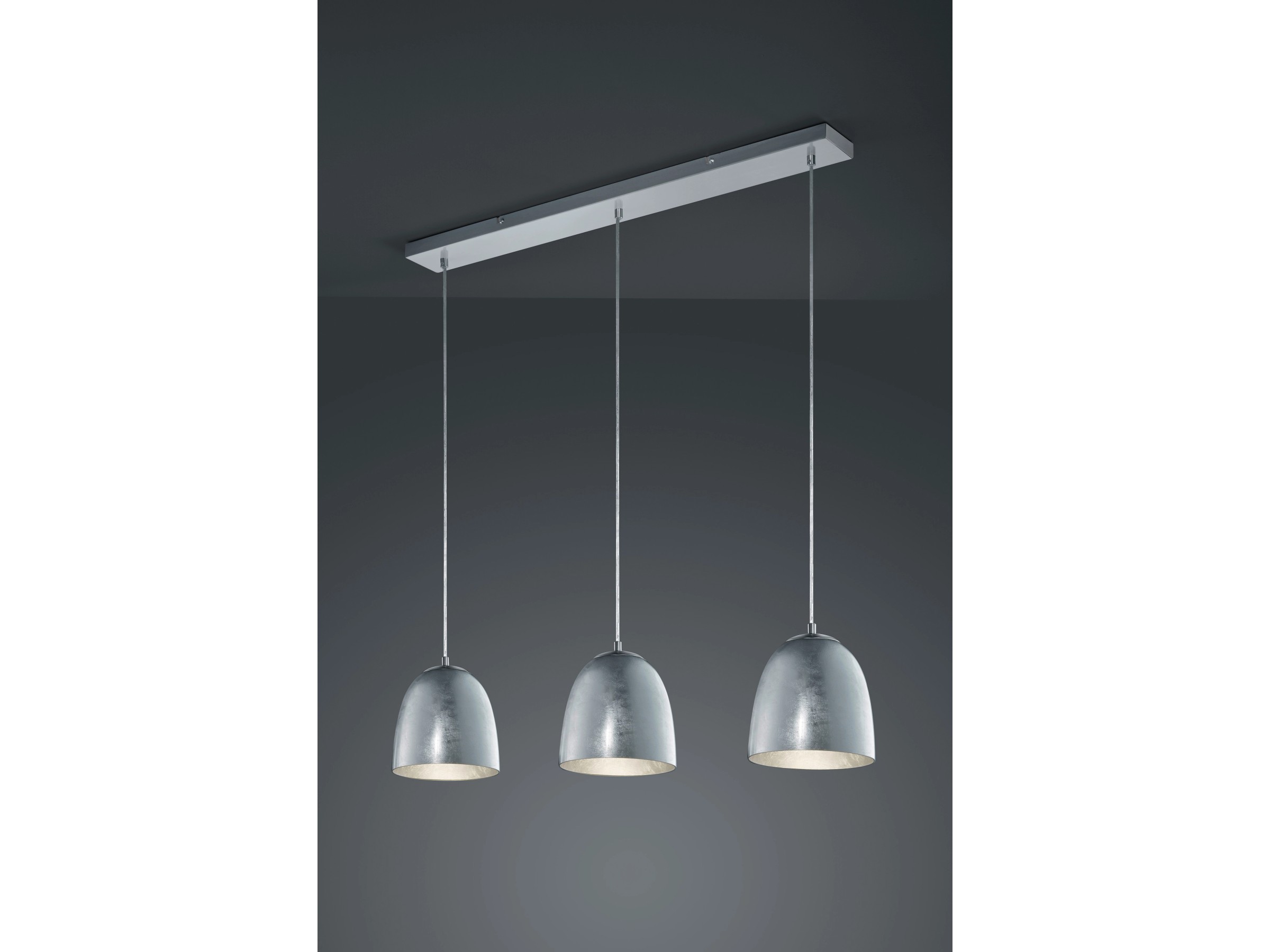 Vintage Hängeleuchte Kabel – 2 Meter, Grau, 3x0,75 Mm², Geflochten, Für Pendellampen