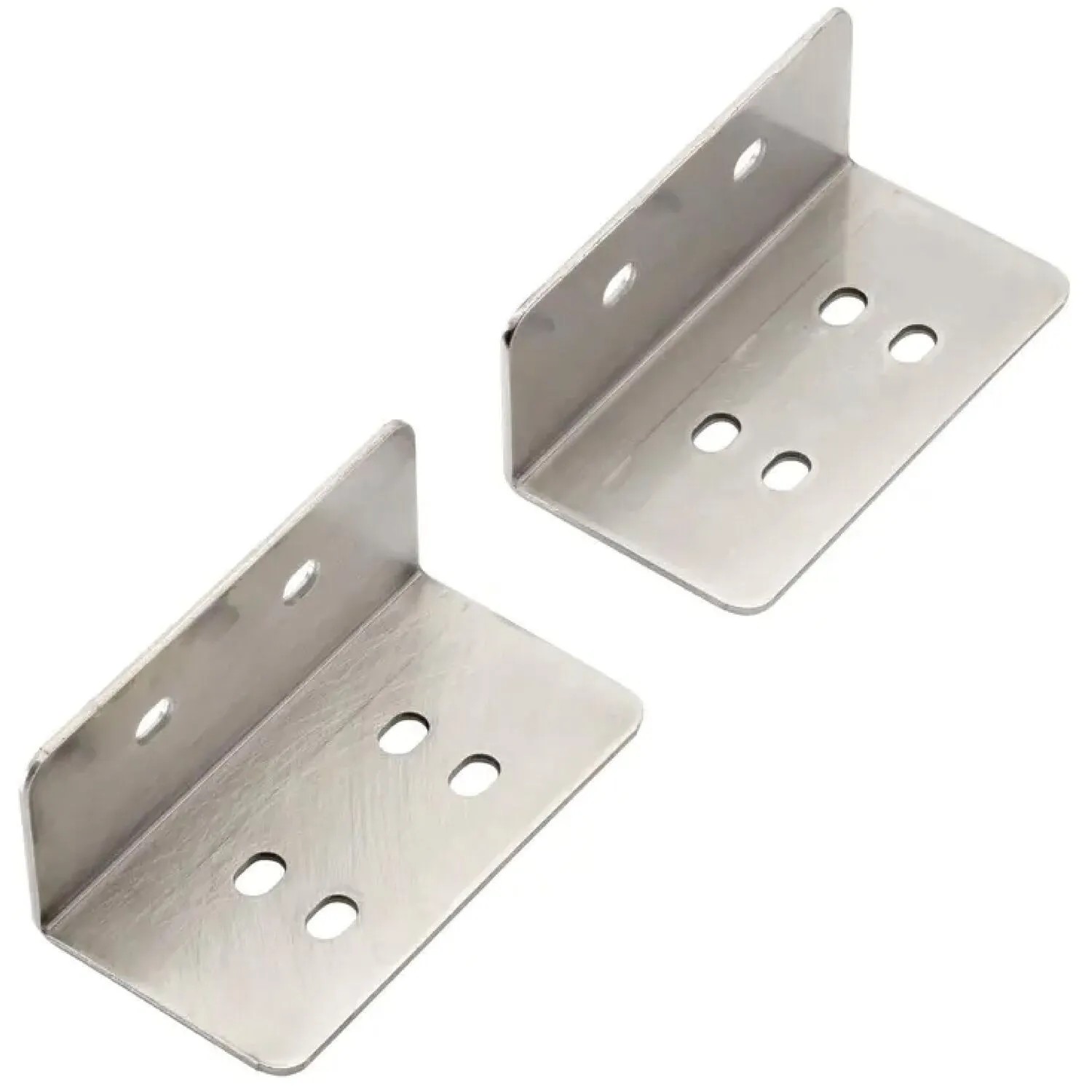 Accuride Befestigungswinkel DS63610 Länge 84mm für Auszugsschienen Edelstahl 1 Paar
