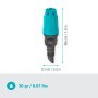 Gardena Kleinflächendüse für Micro-Drip-Systeme, zur Bewässerung von Blumenbeeten und Kleinflächen.
