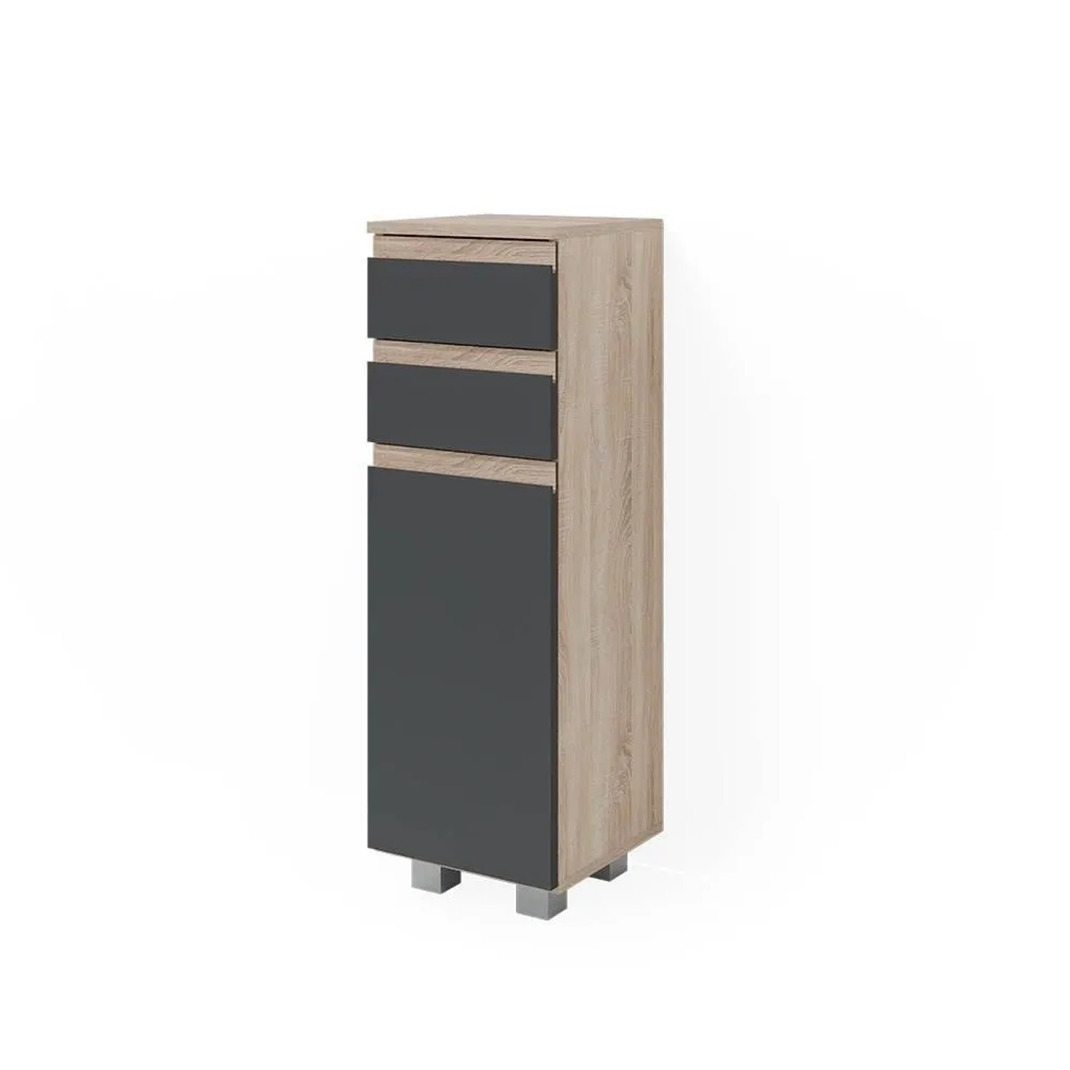 Vicco Midischrank J-Shape Sonoma 30 x 95