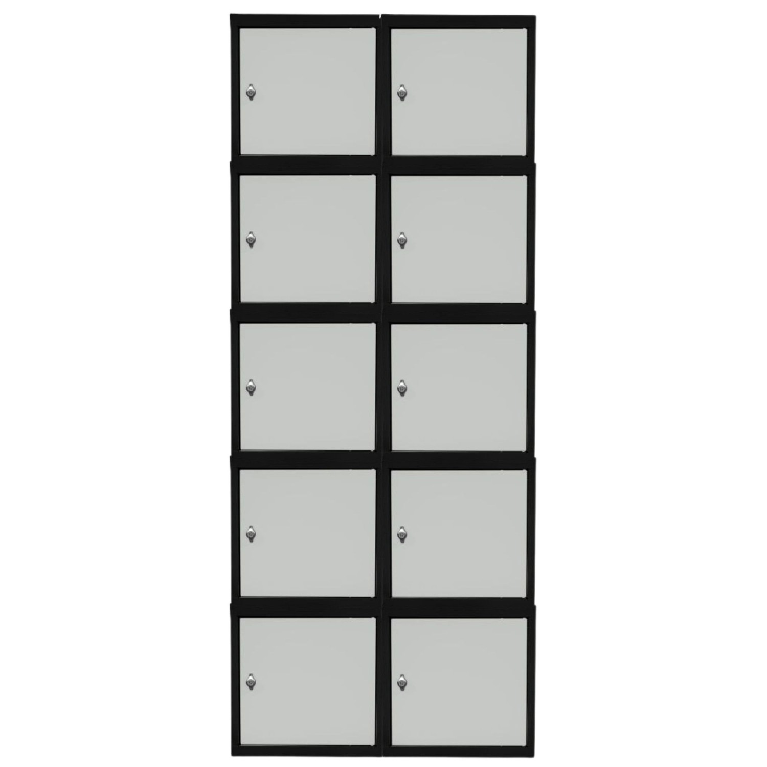 PROREGAL Mega Deal 10x Schließfachwürfel Blocky Mit Drehriegelschloss Für V günstig online kaufen