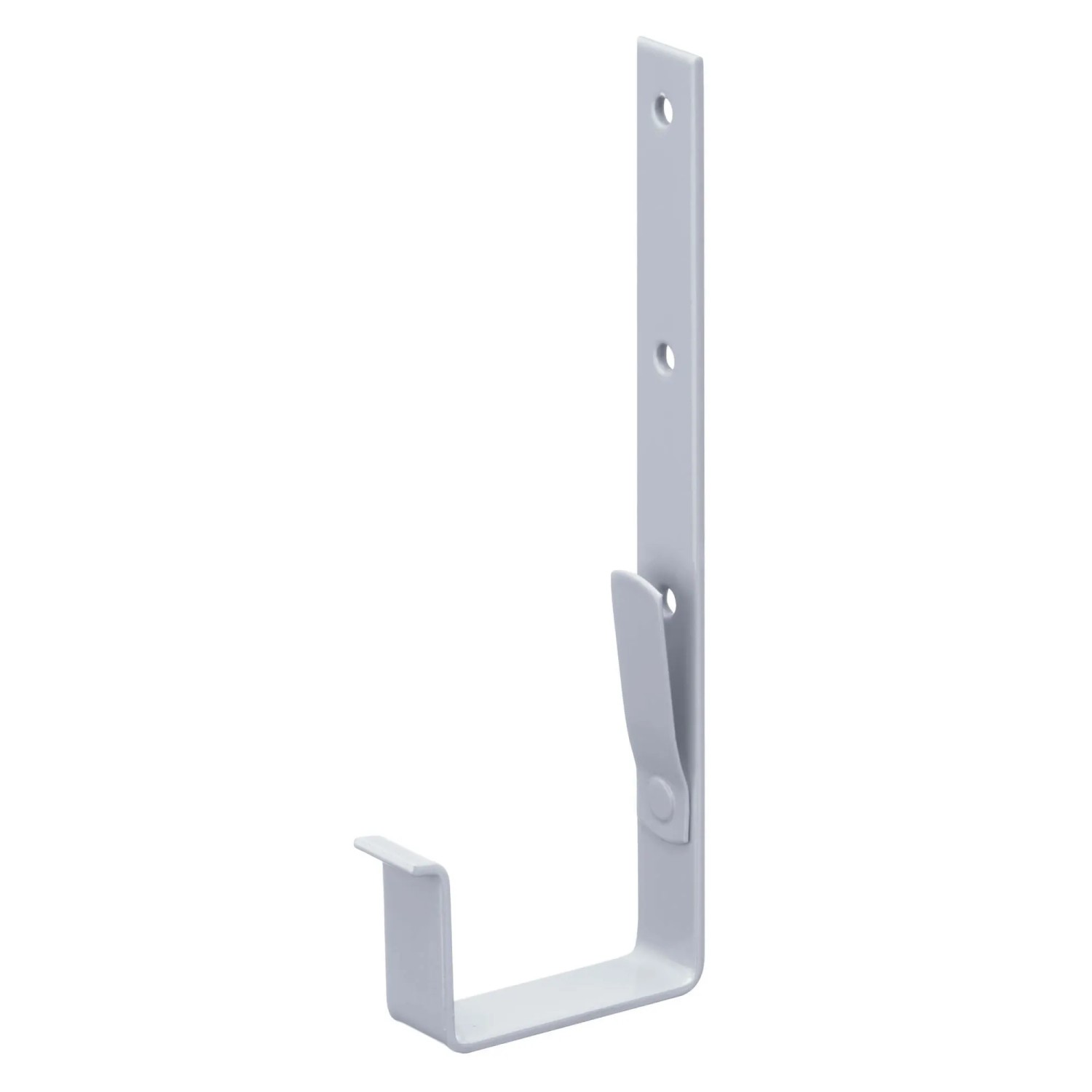 Inefa Rinnenhalter Kastenrinne 20x NW 68 Stahl PVC Beschichtet Weiß