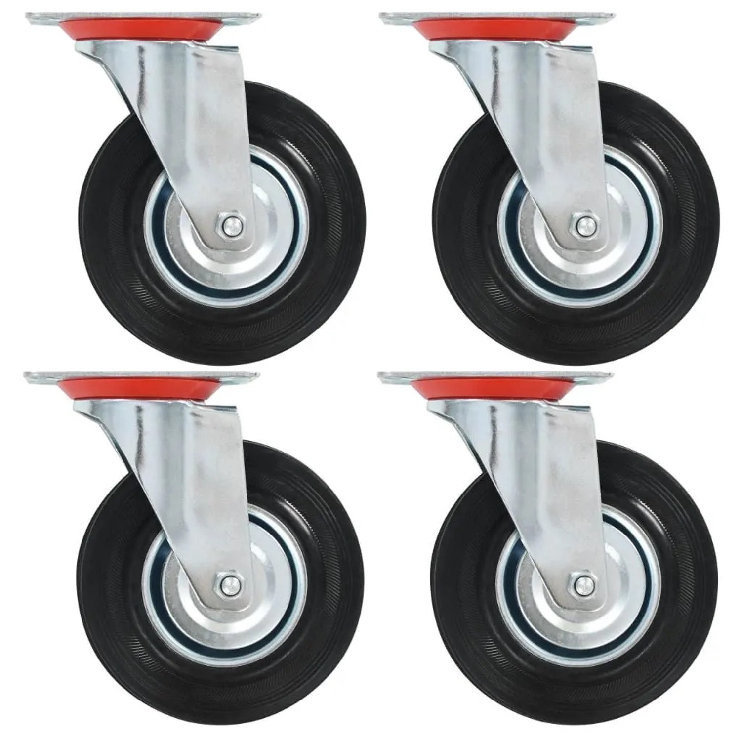 vidaXL Lenkrollen 4 Stk 125 mm 143448