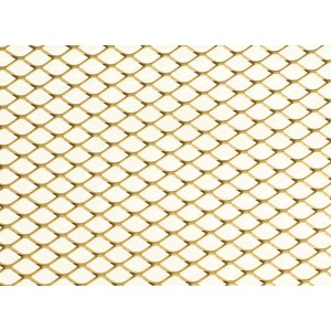 Arcansas Streckmetallblech, 25x0,1 cm, Aluminium, ideal für Heimwerker.