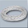 Ablassseil (22m) für Einhell Tiefbrunnenpumpe GC-DW 1300 N, weiß, aufgerollt.