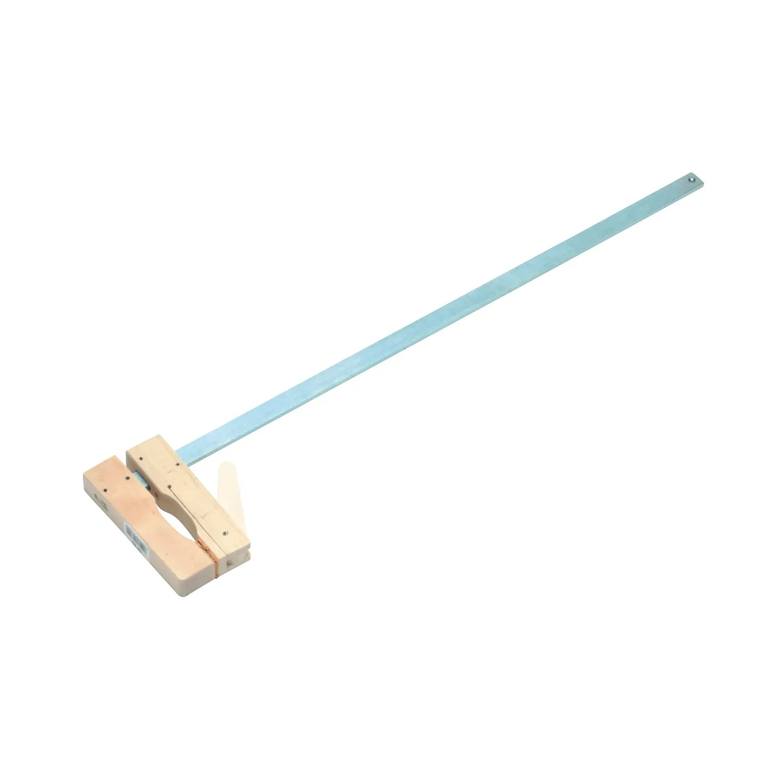LUX Leimzwinge Classic, 600 mm, mit Holzbacken und Stahlschiene. Spannwerkzeug für Holz.