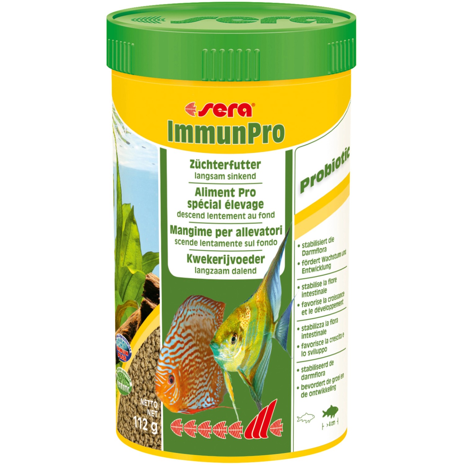 Sera Fischfutter ImmunPro Nature 250 ml (112 g)