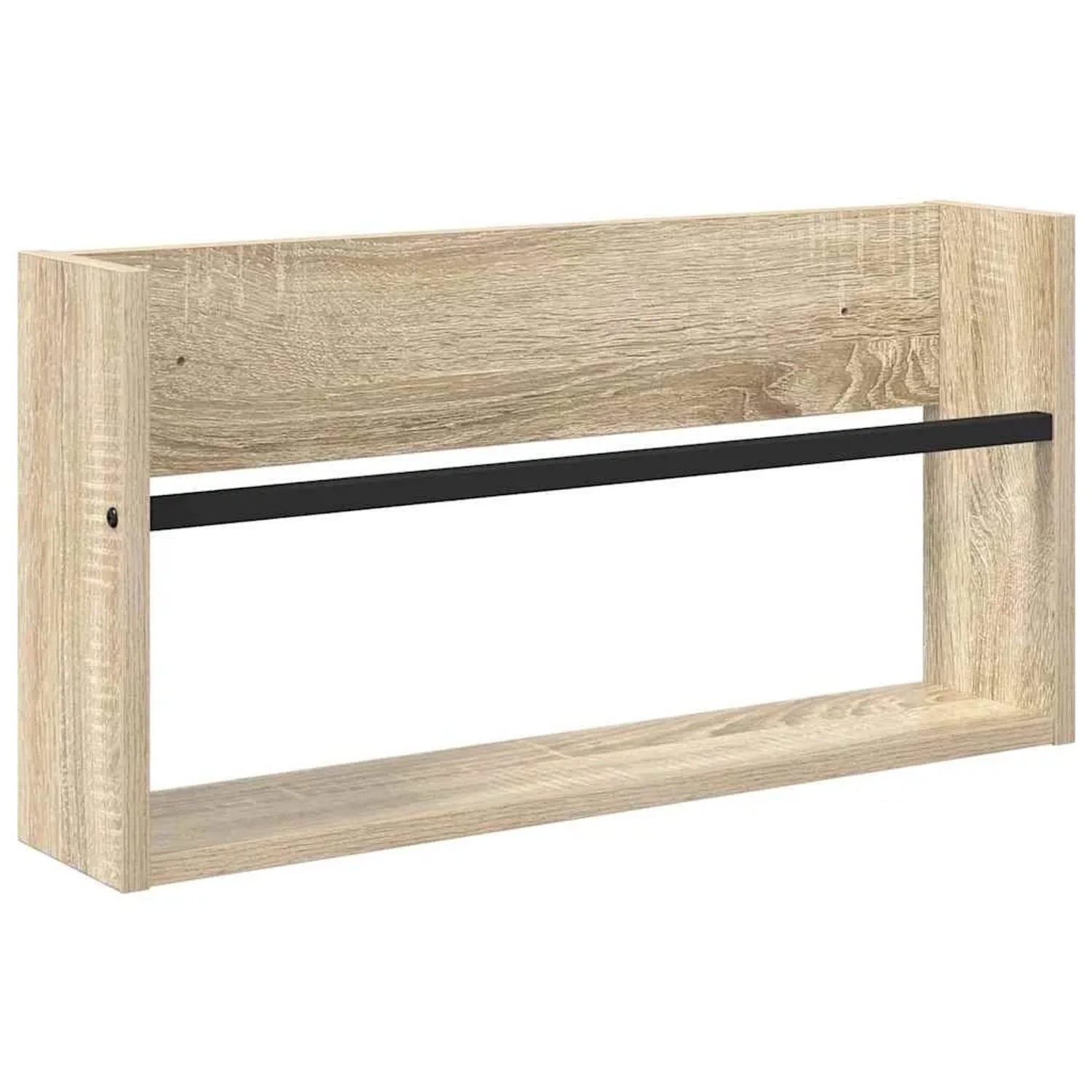 vidaXL Magazinregal Sonoma-Eiche 60 x 12 x 30 cm Holzwerkstoff 890794