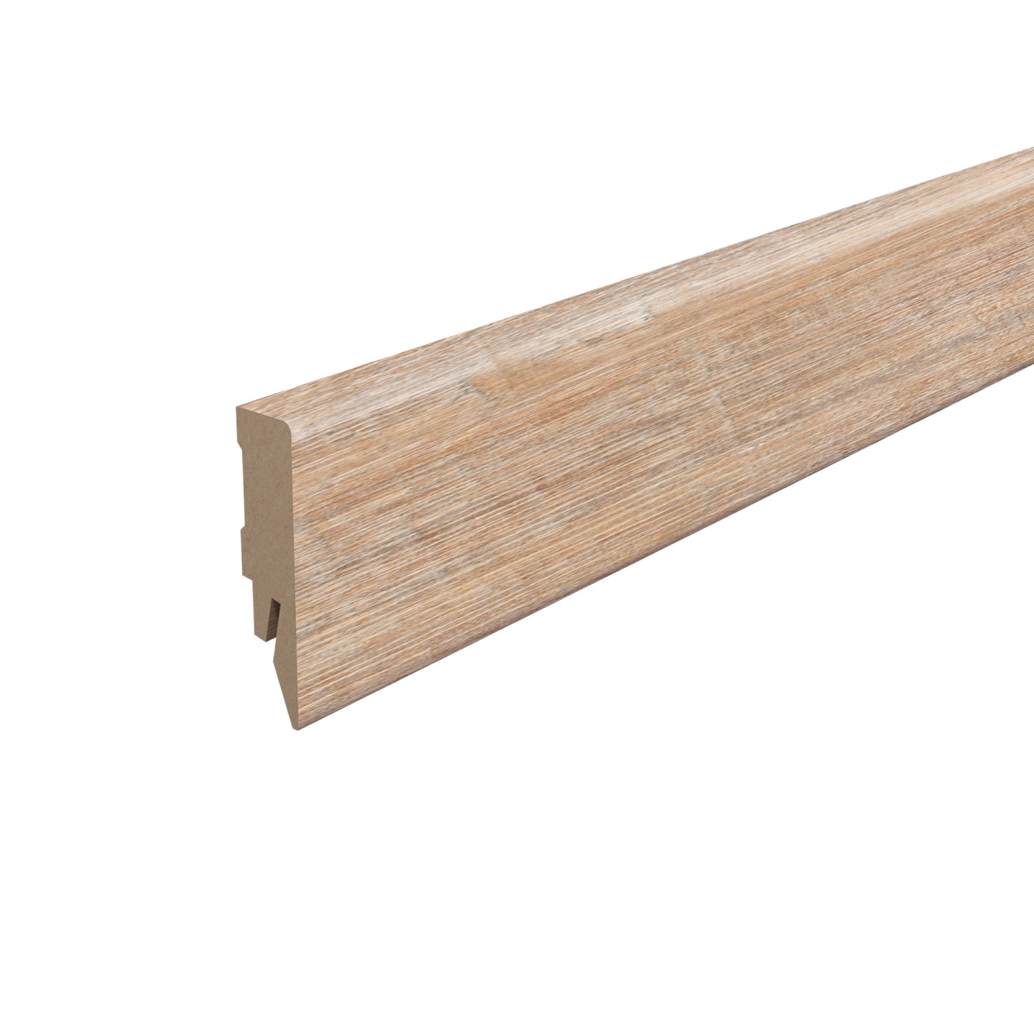 Egger Sockelleiste L648 Kubisch für Fußboden Woodwork 6 cm Eiche günstig online kaufen