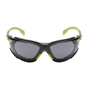 3M Premium-Schutzbrille Solus Graues Glas Grün-Schwarz