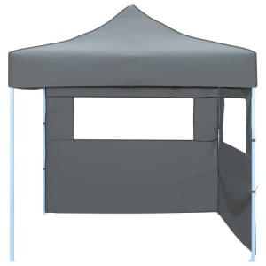 vidaXL Party-Zelt Anthrazit 291 x 291 x 315 cm Oxford-Stoff 42023554