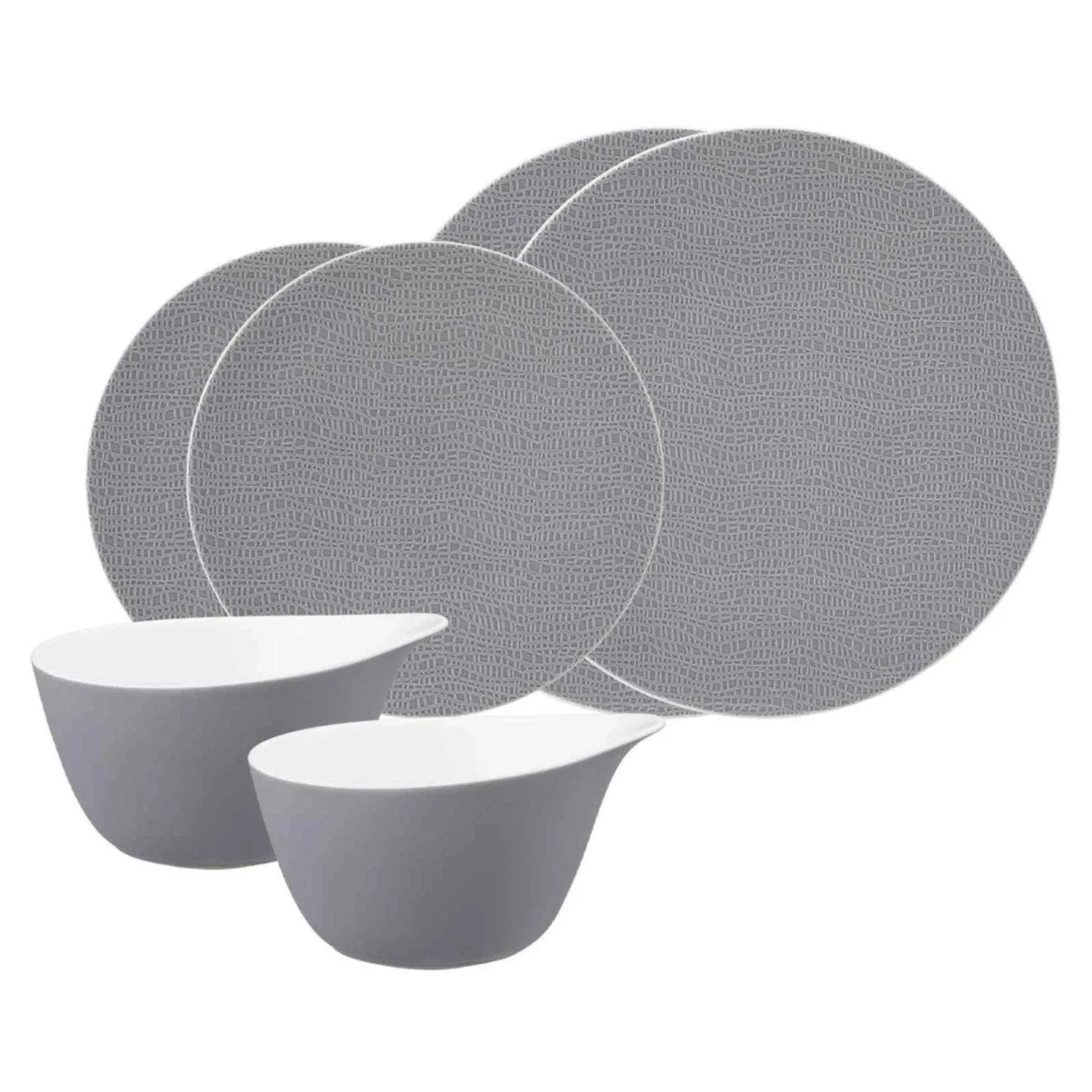 Seltmann Weiden Life Fashion Basic-Set 6-teilig Elegant Grey