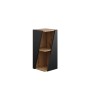 Vicco Midischrank Benno Anthrazit 32 x 71 mit Offenen Ablagen